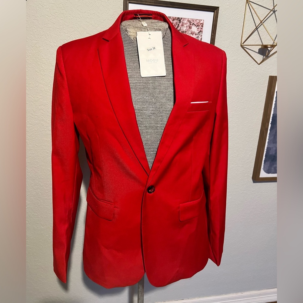 Women’s Red Blazer